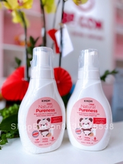 Nước rửa bình & rau quả chiết xuất thảo mộc tự nhiên K-mom Hàn Quốc dạng chai tạo bọt 500ml