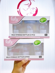 Bộ 3 bình trữ sữa Fatz 150ml