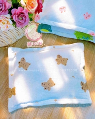 Gối nằm muslin đinh lăng Taco