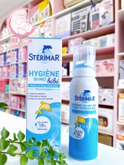 Xịt mũi muối biển STERIMAR Pháp cá heo Vàng