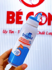 Xịt mũi muối biển STERIMAR Pháp cá heo cam