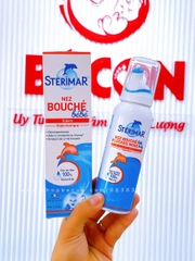 Xịt mũi muối biển STERIMAR Pháp cá heo cam