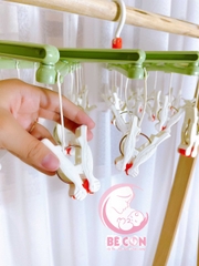 Móc nhựa gấp gọn 29 kẹp