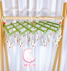 Bánh gạo lứt hữu cơ thanh ngắn Bebedang 6M