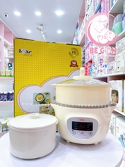 nấu cháo Bear 1.6L phiên bản Quốc Tế - Kem