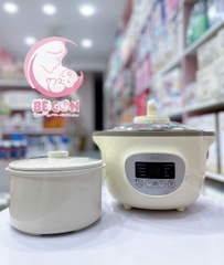 nấu cháo Bear 1.6L phiên bản Quốc Tế - Kem