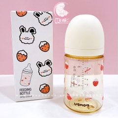 Bình Sữa UBmom Thỏ Trắng 280ml