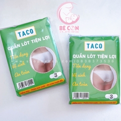 Quần Lót Giấy Taco size XL
