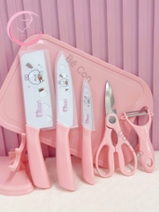 Bộ dao thớt 7 chi tiết