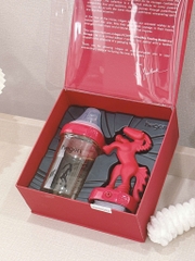 Bộ bình sữa Hegen The Mejestic Stallion Collection 240ml, nắp trữ sữa và gặp nứu