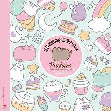 Sách tô màu và tương tác Pusheen: Dễ thương khó cưỡng