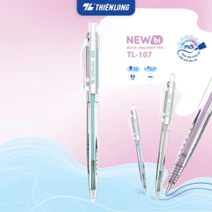 Bút bi TL-107 xanh ống lá 0.5 H20/T960