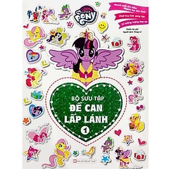 My little Pony- Bộ sưu tập đề can lấp lánh 1