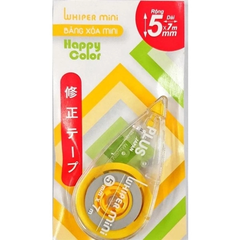 Băng xóa mini 5mmx7m vàng