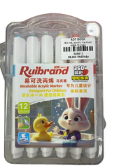 Bút màu acrylic rửa được 6988-12 Baoke