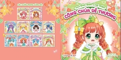 Công chúa dễ thương - Sách bóc dán và tô màu