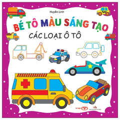 Bé tô màu sáng tạo- Các loại ô tô