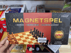 Bộ cờ vua gỗ từ tính 3in1 W2801M (bộ)