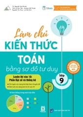 Làm chủ kiến thức toán bằng sơ đồ tư duy lớp 9 luyện thi vào 10: phần đại số và thống kê