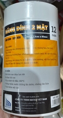 Băng dính 2 mặt 2,5 p(2M10) 2 mặt 9m 2.5cm