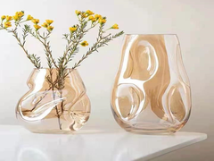 Bình hoa decor DCFT03M Gold Size M