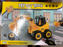 Đồ chơi lắp ghép xe kĩ thuật ( Xe lu)