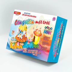 Bộ đồ chơi lắp ráp chuyển động - Công viên mặt trời,DK81324