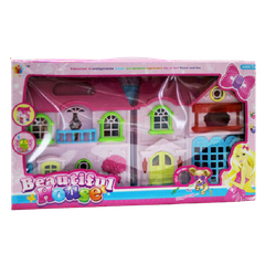 Đồ chơi hình nhà bằng nhựa