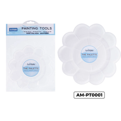 Khay pha màu hình bông hoa AM-PT0001