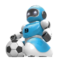 Đồ chơi Robot Bóng đá điều khiển từ xa (Xanh)