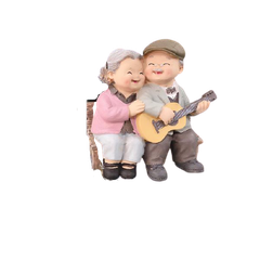 Tượng đá ông bà cầm đàn