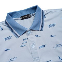 Áo Polo Nam G1142 cá sấu thun lạnh in họa tiết, mềm mại, thoáng mát, thanh lịch
