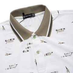 Áo Polo Nam G1142 cá sấu thun lạnh in họa tiết, mềm mại, thoáng mát, thanh lịch