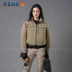 Bộ áo điều hòa KENKO PROMAX 14V mạnh nhất 2023 màu be tối