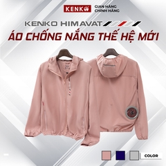 Áo điều hoà chống nắng KENKO Himavat thiết kế thời trang chống nước thoáng khí màu Hồng đỗ