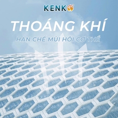 Áo điều hoà KENKO ASAWIND kiểu dáng cộc tay xanh than