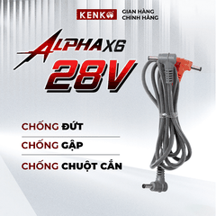 Dây cáp điện áo điều hòa KENKO chống đứt ngầm, phù hợp cho mọi loại công suất pin quạt