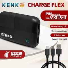 PIN ÁO SƯỞI ẤM ĐIỆN ĐA NĂNG TIỆN LỢI CHARGE FLEX MỚI NHẤT 2024
