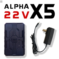 Bộ pin quạt KENKO ALPHA X5 22V mạnh nhất, công nghệ quạt siêu êm