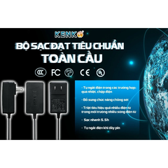 Bộ sạc pin áo điều hòa KENKO chính hãng