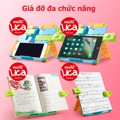 Dụng Cụ Học Tập Giá Đỡ Sách Kẹp Sách Để Bàn, thay đổi tư thế Chống Cận Gù Lưng Giá Đỡ Điện Thoại IPad IPhone Tuỳ Chỉnh