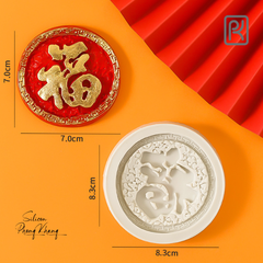Khuôn silicon chữ Phúc