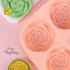 Khuôn silicon hoa hồng