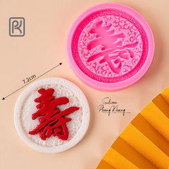 Khuôn silicon chữ Thọ