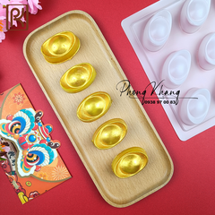 Khuôn rau câu 9 thỏi vàng