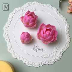 Combo 3 khuôn silicon hoa sen