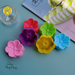 Combo 10 khuôn silicon hoa sứ