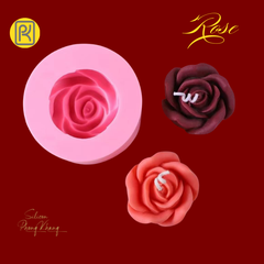 Khuôn silicon hoa hồng