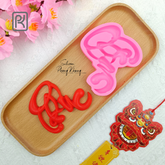 Khuôn silicon chữ Phúc
