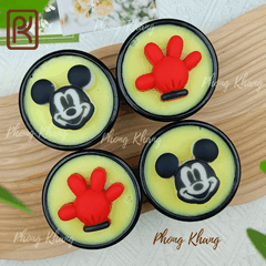 Khuôn silicon Phong Khang làm rau câu hình Mickey